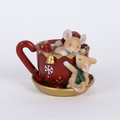 ΠΟΝΤΙΚΑΚΙΑ ΠΟΛΥΡΕΖΙΝ, ΣΕ ΦΛΥΤΖΑΝΑΚΙ, ΚΟΚΚΙΝΟ, 7.5×8.5x10cm (600-46274)