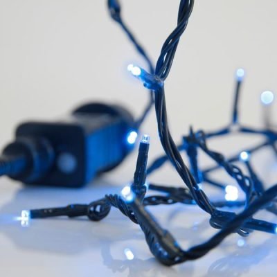 ΣΕΙΡΑ, 240 LED 3mm, 31V ΜΕΤΑΣΧΗΜΑΤΙΣΤΗ, 8 ΠΡΟΓΡΑΜΜΑΤΑ & ΜΝΗΜΗ, ΠΡΑΣΙΝΟ PVC ΚΑΛΩΔΙΟ, ΜΠΛΕ LED ΑΝΑ 5cm, ΠΡΟΕΚΤΑΣΗ ΠΑΡΟΧΗΣ 3m, ΙΡ44 (600-13296)