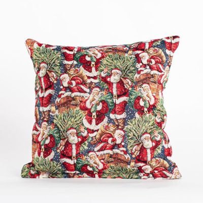 ΜΑΞΙΛΑΡΙ, ΜΠΛΕ ΜΕ ΑΓΙΟ ΒΑΣΙΛΗ, 45x45cm (600-45274)