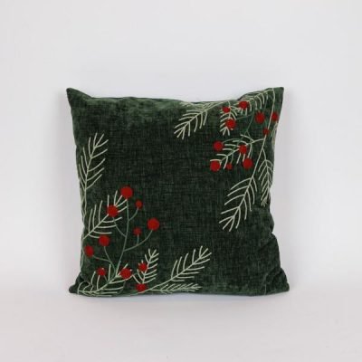 ΜΑΞΙΛΑΡΙ, ΠΡΑΣΙΝΟ ΒΕΛΟΥΔΟ, ΜΕ ΓΚΙ, 45x45cm (600-47390)