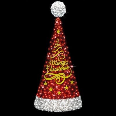 ΕΠΑΓΓΕΛΜΑΤΙΚΟ ΣΧΕΔΙΟ, ΧΡΙΣΤΟΥΓΕΝΝΙΑΤΙΚΟ ΔΕΝΤΡΟ 3D, ΚΟΚΚΙΝΗ, ΛΕΥΚΟ LED, 350x120cm, IP65 (600-23454)