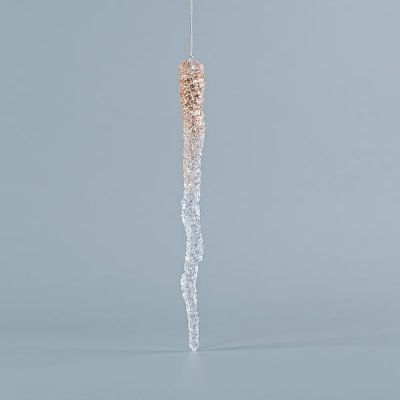 ΣΤΑΛΑΚΤΙΤΗΣ ΑΚΡΥΛΙΚΟΣ, ΜΕ GLITTER, ΧΡΥΣΟ ΤΗΣ ΑΜΜΟΥ, 2x23cm (600-44653)