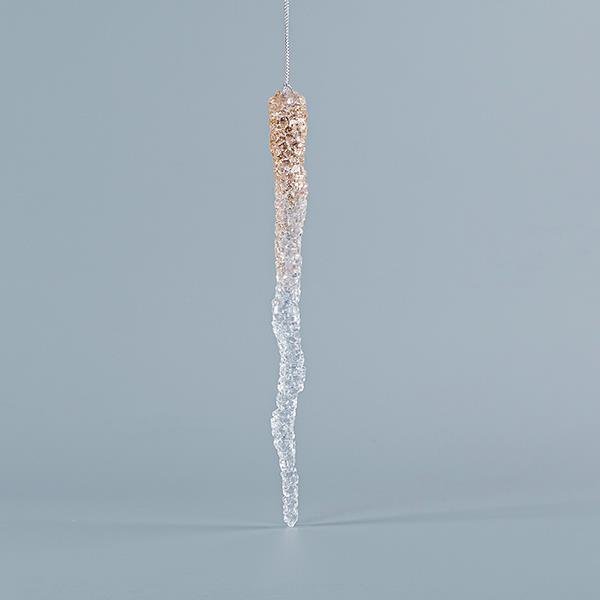 ΣΤΑΛΑΚΤΙΤΗΣ ΑΚΡΥΛΙΚΟΣ, ΜΕ GLITTER, ΧΡΥΣΟ ΤΗΣ ΑΜΜΟΥ, 2x23cm (600-44653)