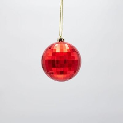 ΠΛΑΣΤΙΚΗ ΜΠΑΛΑ, ΝΤΙΣΚΟ, ΚΟΚΚΙΝΗ, ΣΕΤ 6ΤΜΧ, 10cm (600-47761)