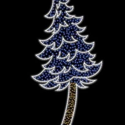 ΕΠΑΓΓΕΛΜΑΤΙΚΟ ΣΧΕΔΙΟ, ΕΠΙΔΑΠΕΔΙΟ, ΔΕΝΤΡΟ, 230V, ΛΕΥΚΗ LED ΦΩΤΟΣΩΛΗΝΑ, ΘΕΡΜΟ ΛΕΥΚΟ & ΜΠΛΕ LED, 300x140cm, IP65 (600-23585)