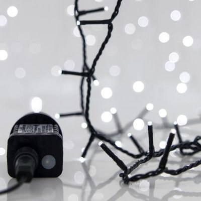 ΣΕΙΡΑ, 900 LED 3mm, 31V ΜΕΤΑΣΧΗΜΑΤΙΣΤΗ, 8 ΠΡΟΓΡΑΜΜΑΤΑ & ΜΝΗΜΗ, ΠΡΑΣΙΝΟ PVC ΚΑΛΩΔΙΟ, ΛΕΥΚΟ LED ΑΝΑ 5cm, ΠΡΟΕΚΤΑΣΗ ΠΑΡΟΧΗΣ 3m, ΙΡ44 (600-11595)