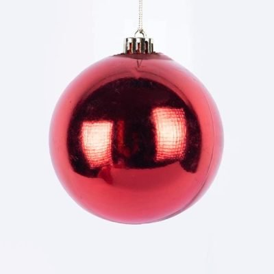 ΜΠΑΛΑ ΠΛΑΣΤΙΚΗ, ΚΟΚΚΙΝΗ, ΓΥΑΛΙΣΤΕΡΗ, ΣΕΤ 2ΤΜΧ, 20cm (600-46438)