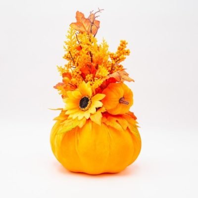 ΦΘΙΝΟΠΩΡΙΝΟ ΔΙΑΚΟΣΜΗΤΙΚΟ ΜΕ ΗΛΙOΤΡΟΠΙΟ ΚΑΙ ΦΥΛΛΟ ΣΦΕΝΔΑΜΟΥ, 37cm (600-47648)