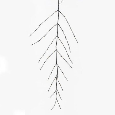 ΦΩΤΙΖΟΜΕΝΟ ΚΛΑΔΙ, 60 ΘΕΡΜΑ ΛΕΥΚΑ LED, ΚΑΦΕ, ΜΠΑΤΑΡΙΑΣ, ΜΕ TIMER, 150cm (600-22511)