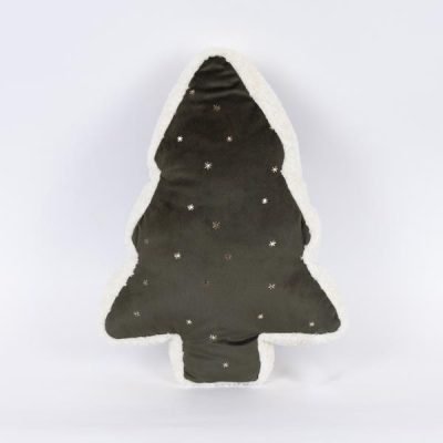 ΜΑΞΙΛΑΡΙ ΔΕΝΤΡΑΚΙ, ΠΡΑΣΙΝΟ ΣΚΟΥΡΟ ΒΕΛΟΥΔΟ ΜΕ ΧΡΥΣΑ ΑΣΤΕΡΑΚΙΑ, 6x31x45cm (600-46029)