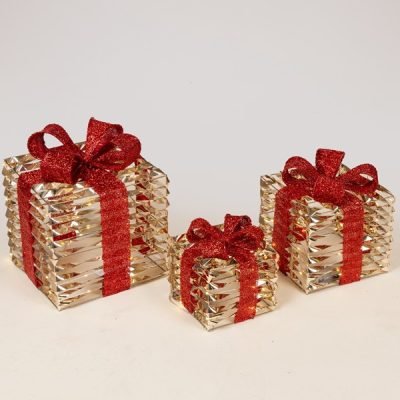 ΦΩΤΙΖΟΜΕΝΑ ΔΩΡΑ 15-20-25cm, 20/30/40 LED, ΜΠΑΤΑΡΙΑΣ 2xAA/3xAA, TIMER, ΧΡΥΣΟ ME KOKKINO ΦΙΟΓΚΟ, ΘΕΡΜΟ ΛΕΥΚΟ MINI LED, IP20 (600-47771)