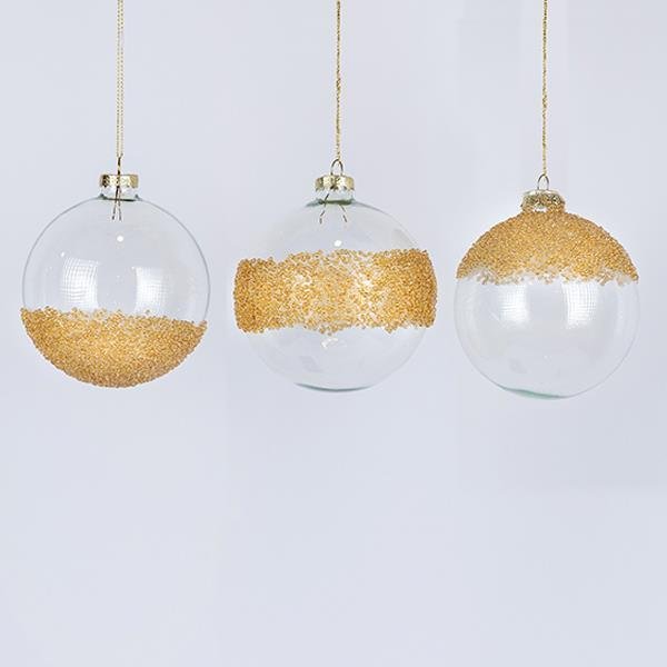 ΓΥΑΛΙΝΕΣ ΜΠΑΛΕΣ, ΔΙΑΦΑΝΕΣ ΜΕ ΣΑΜΠΑΝΙ ΣΧΕΔΙΑ, 3 ΣΧΕΔΙΑ, ΣΕΤ 4ΤΜΧ,10CM (600-42811)