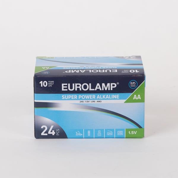 ΜΠΑΤΑΡΙΑ ΑΛΚΑΛΙΚΗ ΑΑ(LR6) 24τμχ 1.5V (147-24163)