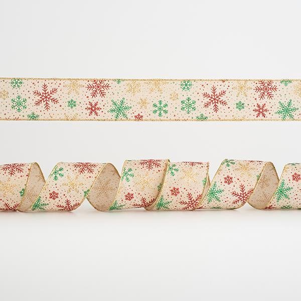 ΚΟΡΔΕΛΑ ΜΠΕΖ ΜΕ ΑΣΗΜΙ ΚΑΙ ΧΡΩΜΑΤΙΣΤΕΣ ΧΙΟΝΟΝΙΦΑΔΕΣ, 6,35cm, 10Y (600-44975)