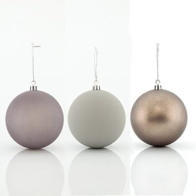 ΜΠΑΛΑ ΠΛΑΣΤΙΚΗ, ΓΚΡΙ ΡΕΤΡΟ, ΣΕΤ 6ΤΜΧ, 8cm (600-42695)