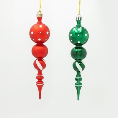 ΠΛΑΣΤΙΚΟ ΣΤΟΛΙΔΙ, ΣΤΑΛΑΚΤΙΤΗΣ, ΠΡΑΣΙΝΟ ΚΟΚΚΙΝΟ, ΣΕΤ 4ΤΜΧ, 18cm (600-47820)