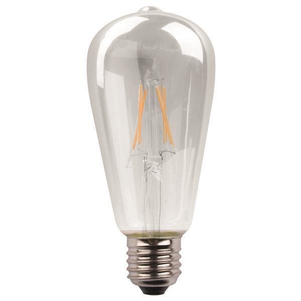 ΛΑΜΠΑ LED ST64 CROSSED FILAMENT 11W 1600lm E27 4000K 220-240V DIMMABLE CLEAR (147-78481)