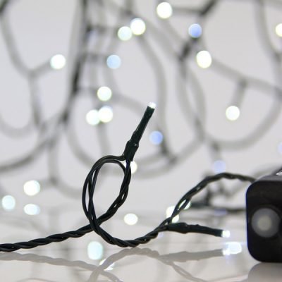 ΣΕΙΡΑ, 300 LED 3mm, 31V ΜΕΤΑΣΧΗΜΑΤΙΣΤΗ, 8 ΠΡΟΓΡΑΜΜΑΤΑ & ΜΝΗΜΗ, ΠΡΑΣΙΝΟ PVC ΚΑΛΩΔΙΟ, ΛΕΥΚΟ LED ΑΝΑ 5cm, ΠΡΟΕΚΤΑΣΗ ΠΑΡΟΧΗΣ 3m, ΙΡ44 (600-13340)