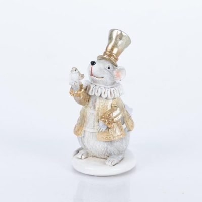 ΔΙΑΚΟΣΜΗΤΙΚΟ ΠΟΛΥΡΕΖΙΝ, ΠΟΝΤΙΚΑΚΙ ΜΕ ΠΟΥΛΑΚΙ, ΣΑΜΠΑΝΙ, 5.5×7.5x11cm (600-46248)