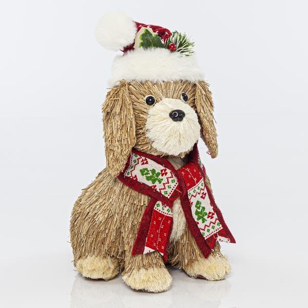 ΣΚΥΛΑΚΙ ΜΕ ΣΚΟΥΦΟ ΚΑΙ ΚΑΣΚΟΛ, 16x20x33cm (600-41124)