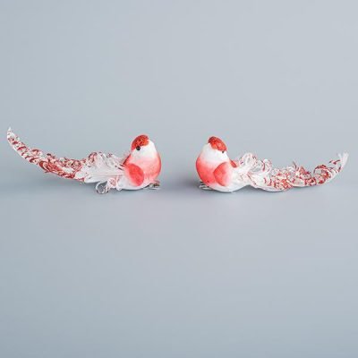 ΠΟΥΛΑΚΙ ΚΟΚΚΙΝΟ, ΜΕ ΛΕΥΚΑ ΠΟΥΠΟΥΛΑ, 12x5cm (600-44755)