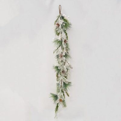 ΚΛΑΔΑ, ΧΙΟΝΙΣΜΕΝΗ ΛΕΥΚΑ BERRY, 150cm (600-45540)