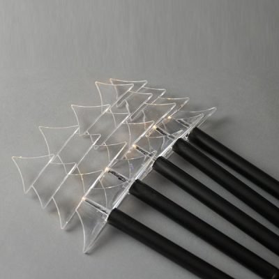 ΣΕΙΡΑ, 5 LED 3mm, 5 ΔΕΝΤΡΑ ΜΕ ΡΑΒΔΙ ΓΙΑ ΕΔΑΦΟΣ 37cm, ΗΛΙΑΚΟ ΣΥΛΛΕΚΤΗ ΜΕ ΑΙΣΘΗΤΗΡΑ ΦΩΤΟΣ, ΜΑΥΡΟ PVC ΚΑΛΩΔΙΟ, ΘΕΡΜΟ ΛΕΥΚΟ LED ΑΝΑ 35cm, ΠΡΟΕΚΤΑΣΗ ΠΑΡΟΧΗΣ 2m, IP44 (600-04450)