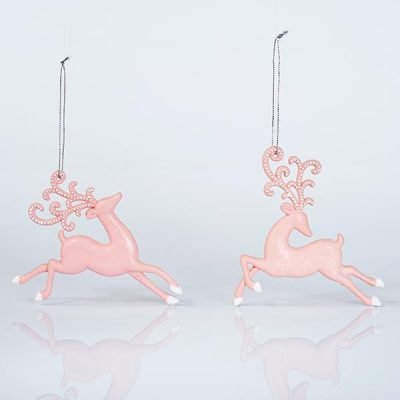 ΤΑΡΑΝΔΟΣ ΑΚΡΥΛΙΚΟΣ, ΡΟΖ, 2 ΣΧΕΔΙΑ, 13x12cm (600-44671)