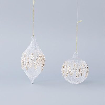 ΓΥΑΛΙΝΟ ΣΤΟΛΙΔΙ, ΔΙΑΦΑΝΟ, ΜΕ ΣΑΜΠΑΝΙ GLITTER, ΧΑΝΤΡΕΣ ΚΑΙ ΠΟΥΛΙΕΣ, 2 ΣΧΗΜΑΤΑ, ΣΕΤ 4ΤΜΧ, 8 ΚΑΙ 13cm (600-45092)