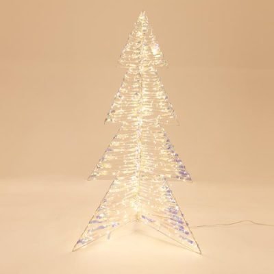 ΦΩΤΙΖΟΜΕΝΟ ΔΕΝΤΡΟ ΙΡΙΔΙΖΟΝ 100cm, 720 LED, 24V ΜΕΤΑΣΧΗΜΑΤΙΣΤΗ, ΑΣΗΜΙ ΧΑΛΚΙΝΟ ΚΑΛΩΔΙΟ, ΘΕΡΜΟ ΛΕΥΚΟ LED, ΠΡΟΕΚΤΑΣΗ ΠΑΡΟΧΗΣ 500cm, IP44 (600-22492)