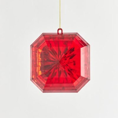 ΣΤΟΛΙΔΙ, ΔΙΑΜΑΝΤΙ, ΤΕΤΡΑΓΩΝΟ, ΚΟΚΚΙΝΟ, 12x5x13cm (600-44124)