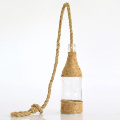 ΔΙΑΚΟΣΜΗΤΙΚΟ ΜΠΟΥΚΑΛΙ, ΜΕ ΜΕΤΑΣΧΗΜΑΤΙΣΤΗ, ΜΕ 10 ΘΕΡΜΑ ΛΕΥΚΑ LED, IP20, 28cm (600-31014)