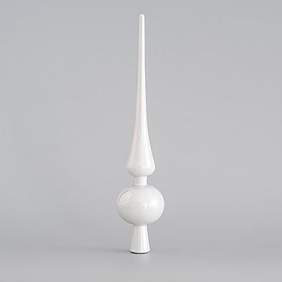 ΠΛΑΣΤΙΚΗ ΚΟΡΥΦΗ ΔΕΝΤΡΟΥ, ΠΕΡΛΕ ΛΕΥΚΟ, 28cm (600-45320)