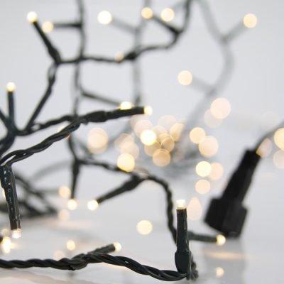 ΣΕΙΡΑ, 100 LED 3mm, 31V ΜΕΤΑΣΧΗΜΑΤΙΣΤΗ, 4 ΕΠΕΚΤΑΣΕΙΣ ΕΩΣ 3 ΣΕΤ, ΠΡΑΣΙΝΟ PVC ΚΑΛΩΔΙΟ, ΘΕΡΜΟ ΛΕΥΚΟ LED ANA 10cm, ΠΡΟΕΚΤΑΣΗ ΠΑΡΟΧΗΣ 3m, ΙΡ44 (600-15241)