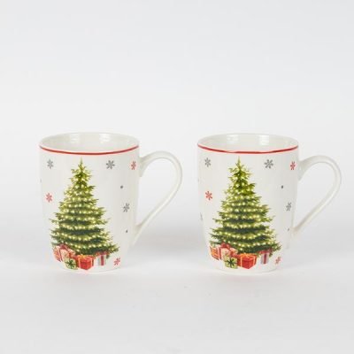 ΚΟΥΠΑ ΜΕ ΧΡΙΣΤΟΥΓΕΝΝΙΑΤΙΚΟ ΔΕΝΤΡΟ, 350ml (600-46512)