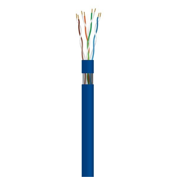 ΚΑΛΩΔΙΟ UTP CAT-6 23AWG CU ΜΠΛΕ (305m/Box) (150-21001)