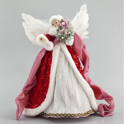 ΝΕΡΑΙΔΑ ΚΟΚΚΙΝΗ-ΑΣΗΜΙ 35,5cm (600-43209)