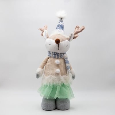 ΓΥΝΑΙΚΑ ΤΑΡΑΝΔΟΣ, ΜΕ ΓΑΛΑΖΙΑ ΡΟΥΧΑ, 23x17x79cm (600-44141)