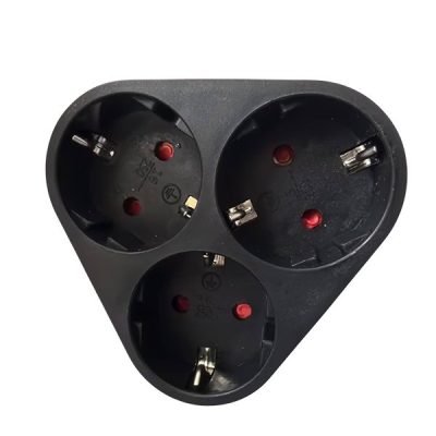 ΑΝΤΑΠΤΟΡΑΣ ΑΠΟ ΣΟΥΚΟ ΣΕ 3 ΣΟΥΚΟ ΟΒΑΛ ΜΕ ΠΡΟΣΤΑΣΙΑ ΕΠΑΦΩΝ ΜΑΥΡΟ (147-10306)