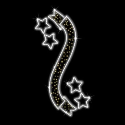 ΕΠΑΓΓΕΛΜΑΤΙΚΟ ΣΧΕΔΙΟ, ΕΠΙΣΤΗΛΙΟ, ΜΕ ΑΣΤΕΡΑΚΙΑ, 230V, ΛΕΥΚΗ LED ΦΩΤ/ΝΑ, ΘΕΡΜΑ ΛΕΥΚΑ LED, 200x80cm, IP65 (600-23600)