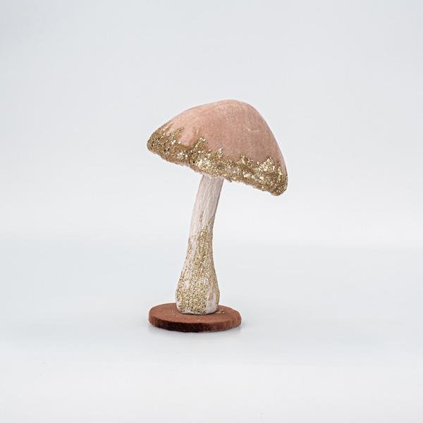 ΒΕΛΟΥΔΙΝΟ ΜΑΝΙΤΑΡΙ, ΣΟΜΟΝ, ΜΕ ΧΡΥΣΟ ΓΚΛΙΤΕΡ, 16x26cm (600-45556)