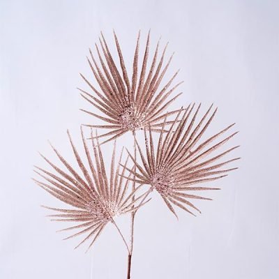 ΚΛΑΔΙ ΦΟΙΝΙΚΑ, ΤΡΙΠΛΟ, ΜΕ ΠΕΤΡΕΣ, ΡΟΖ, 90cm (600-45368)