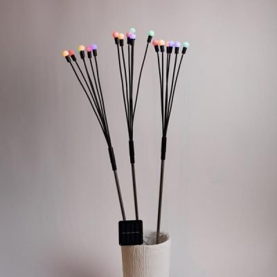 ΣΕΙΡΑ, 3 ΣΕΤ ΛΕΥΚΕΣ ΜΠΑΛΙΤΣΕΣ 75cm, Φ1.7cm, 6 ΚΛΑΔΙΑ ΑΝΑ ΣΕΤ, ΗΛΙΑΚΟ ΣΥΛΛΕΚΤΗ ΜΕ ΑΙΣΘΗΤΗΡΑ ΦΩΤΟΣ, 18 ΧΡΩΜΑΤΙΣΤΑ LED, ΠΡΟΕΚΤΑΣΗ ΠΑΡΟΧΗΣ 1m, IP44 (600-04562)