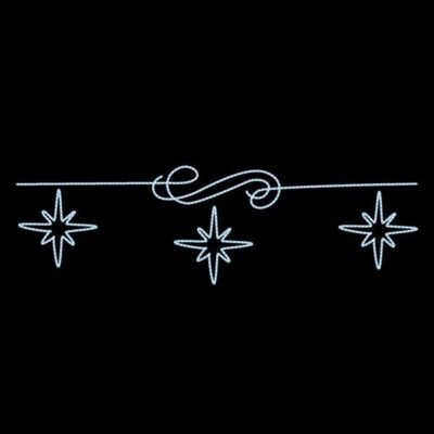 ΕΠΑΓΓΕΛΜΑΤΙΚΟ ΣΧΕΔΙΟ, ΓΙΡΛΑΝΤΑ, ΜΕ ΑΣΤΕΡΙΑ, 230V, ΛΕΥΚΗ LED ΦΩΤΟΣΩΛΗΝΑ, 110×600, IP65 (600-23607)