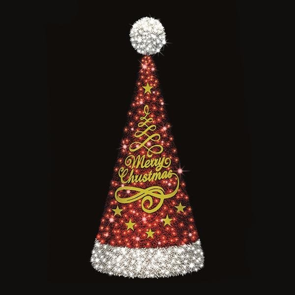 ΕΠΑΓΓΕΛΜΑΤΙΚΟ ΣΧΕΔΙΟ, ΧΡΙΣΤΟΥΓΕΝΝΙΑΤΙΚΟ ΔΕΝΤΡΟ 3D ΜΕ ΕΠΙΓΡΑΦΗ, 230V, ΛΕΥΚΟ & ΚΟΚΚΙΝΟ LED, 1200x450cm, IP65 (600-23567)