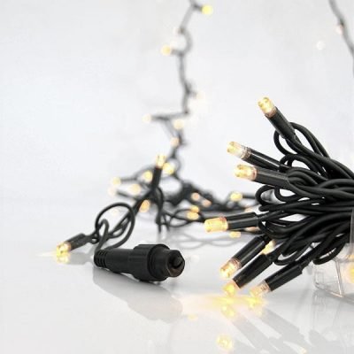 ΣΕΙΡΑ, 100 LED 5mm ΜΕ ΚΑΛΥΜΜΑ, 230V, 3 ΕΠΕΚΤΑΣΕΙΣ ΕΩΣ 9 ΣΕΤ, ΠΡΑΣΙΝΟ ΚΑΟΥΤΣΟΥΚ ΚΑΛΩΔΙΟ, DAYLIGHT LED ANA 10cm, ΠΡΟΕΚΤΑΣΗ ΠΑΡΟΧΗΣ 1.5cm, ΙΡ65 (600-09103)