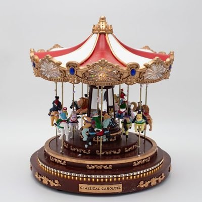 ΦΑΝΤΑΣΜΑΓΟΡΙΚΟ ΚΑΡΟΥΖΕΛ, ΜΕ ΦΩΣ, ΜΟΥΣΙΚΗ ΚΑΙ ΚΙΝΗΣΗ, ΜΕ ΜΕΤΑΣΧΗΜΑΤΙΣΤΗ, 30x30x33.3cm (600-47939)