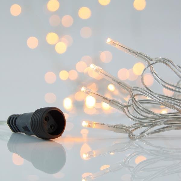 ΣΕΙΡΑ, 100 LED 3mm, 31V ΜΕΤΑΣΧΗΜΑΤΙΣΤΗ, 4 ΕΠΕΚΤΑΣΕΙΣ ΕΩΣ 3 ΣΕΤ, ΔΙΑΦΑΝΟ PVC ΚΑΛΩΔΙΟ, ΘΕΡΜΟ ΛΕΥΚΟ LED ΑΝΑ 5cm, ΠΡΟΕΚΤΑΣΗ ΠΑΡΟΧΗΣ 3m, ΙP44 (600-11320)