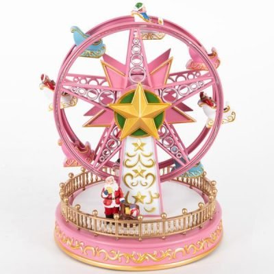 ΡΟΔΑ ΛΟΥΝΑ ΠΑΡΚ, ΡΟΖ, ΜΕ ΜΕΤΑΣΧΗΜΑΤΙΣΤΗ, ΜΕ ΜΟΥΣΙΚΗ ΚΑΙ ΚΙΝΗΣΗ, 18x18x23,5cm (600-46320)