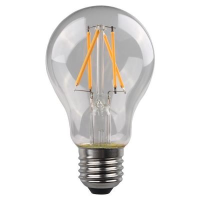 ΛΑΜΠΑ LED ΚΟΙΝΗ CROSSED FILAMENT 4.2W 480lm E27 3000K 220-240V CLEAR (147-78031)